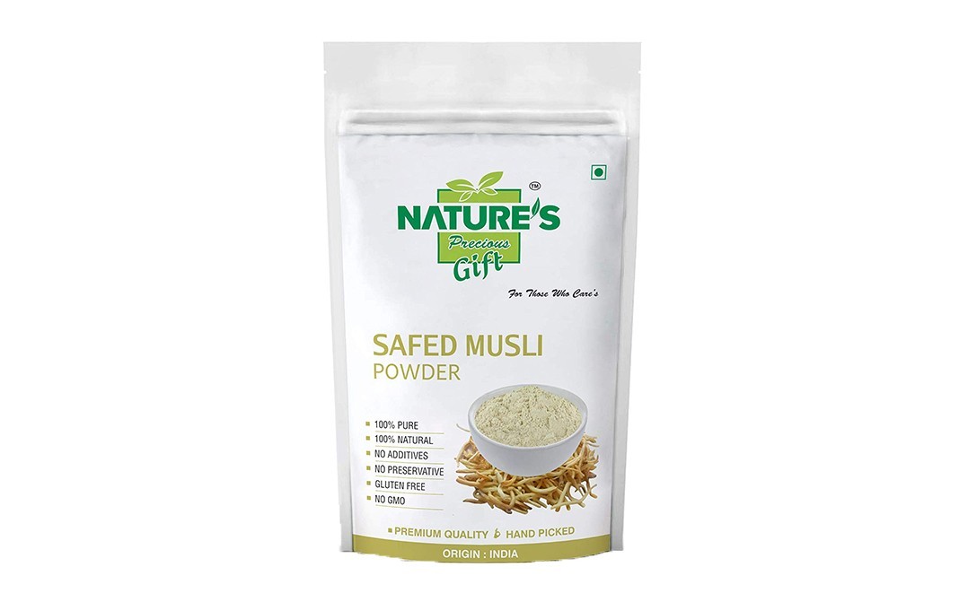 Nature's Gift Safed Musli Powder    Pack  500 grams